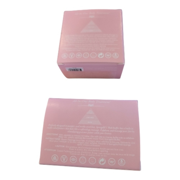 Spongelle NIB Florica Bundle Jude Rose Body Buffer Dual Acting Exfoliating - Picture 7 of 8
